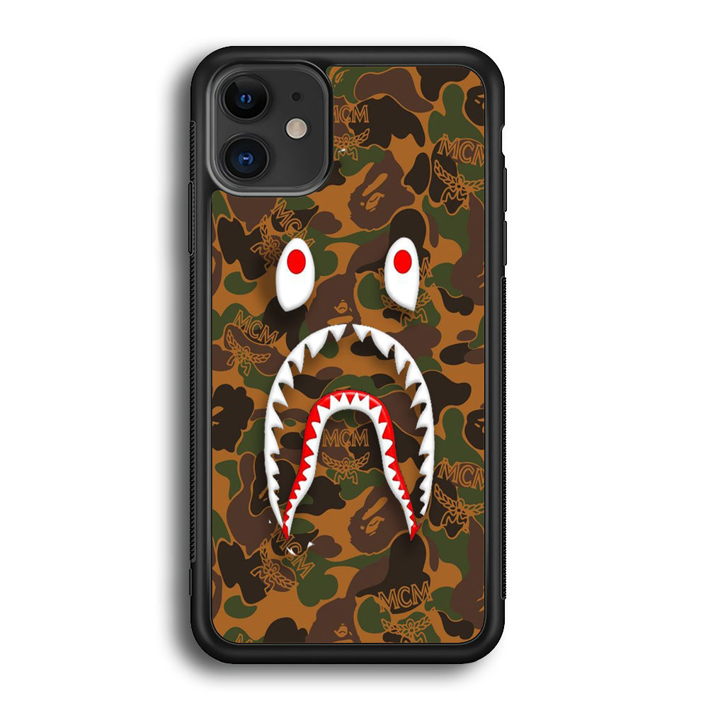 Bape Brown Camo iPhone 12 Case