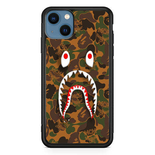 Bape Brown Camo iPhone 13 Case