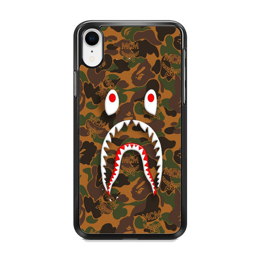 Bape Brown Camo iPhone XR Case