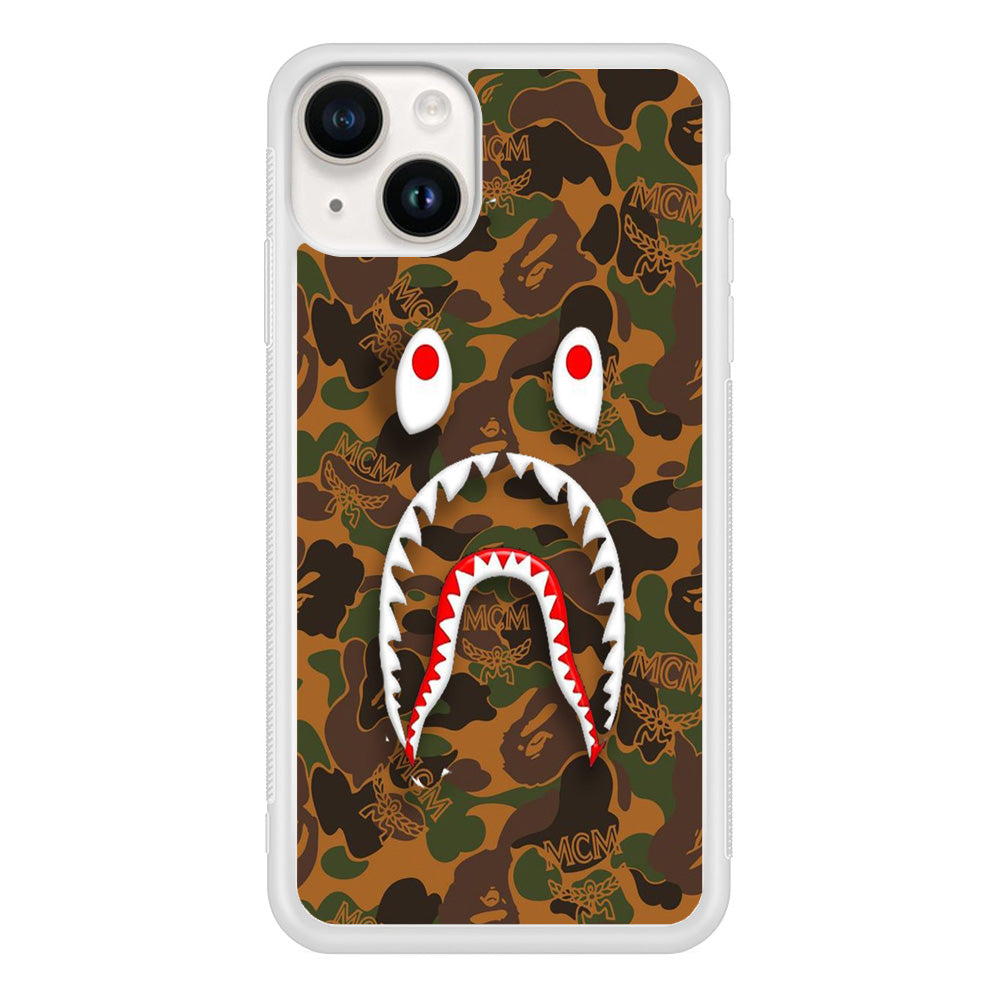 Bape Brown Camo iPhone 15 Case