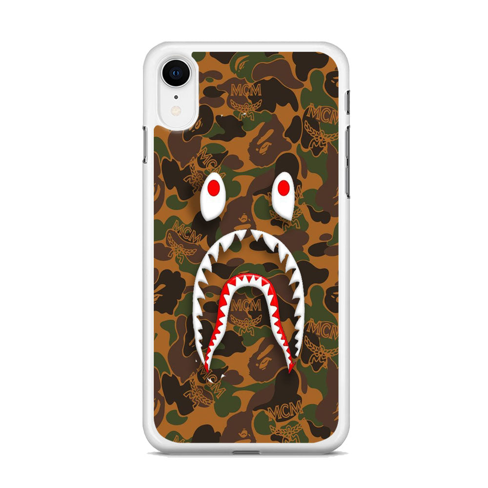 Bape Brown Camo iPhone XR Case