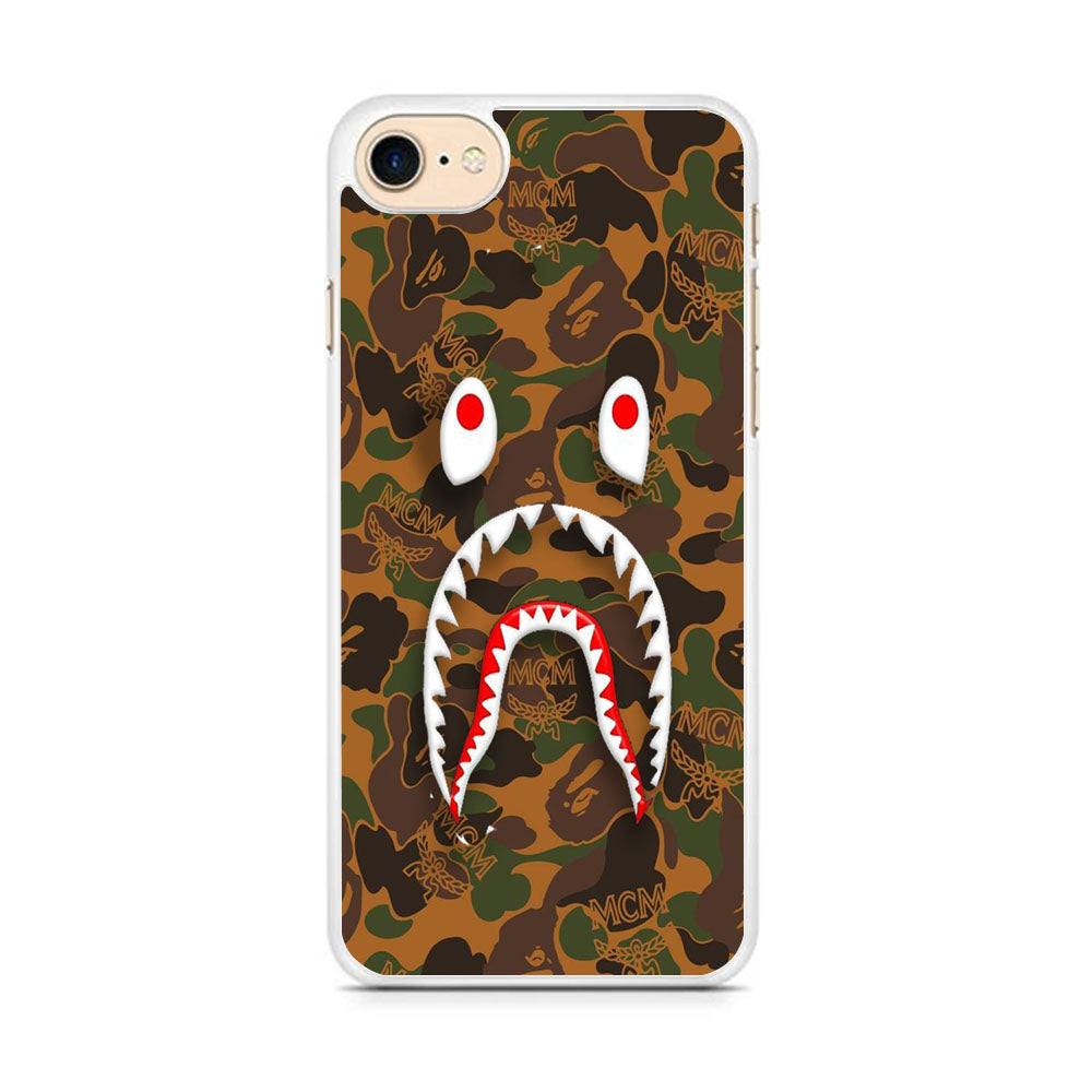 Bape Brown Camo iPhone 8 Case