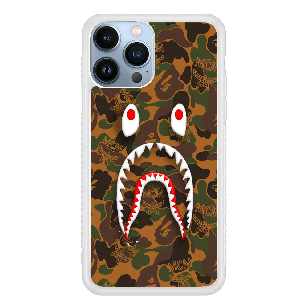 Bape Brown Camo iPhone 13 Pro Max Case