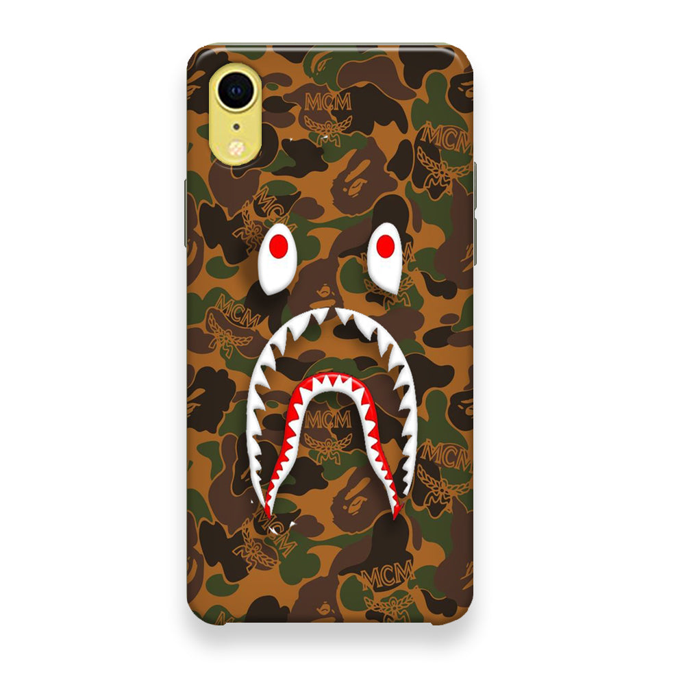 Bape Brown Camo iPhone XR Case