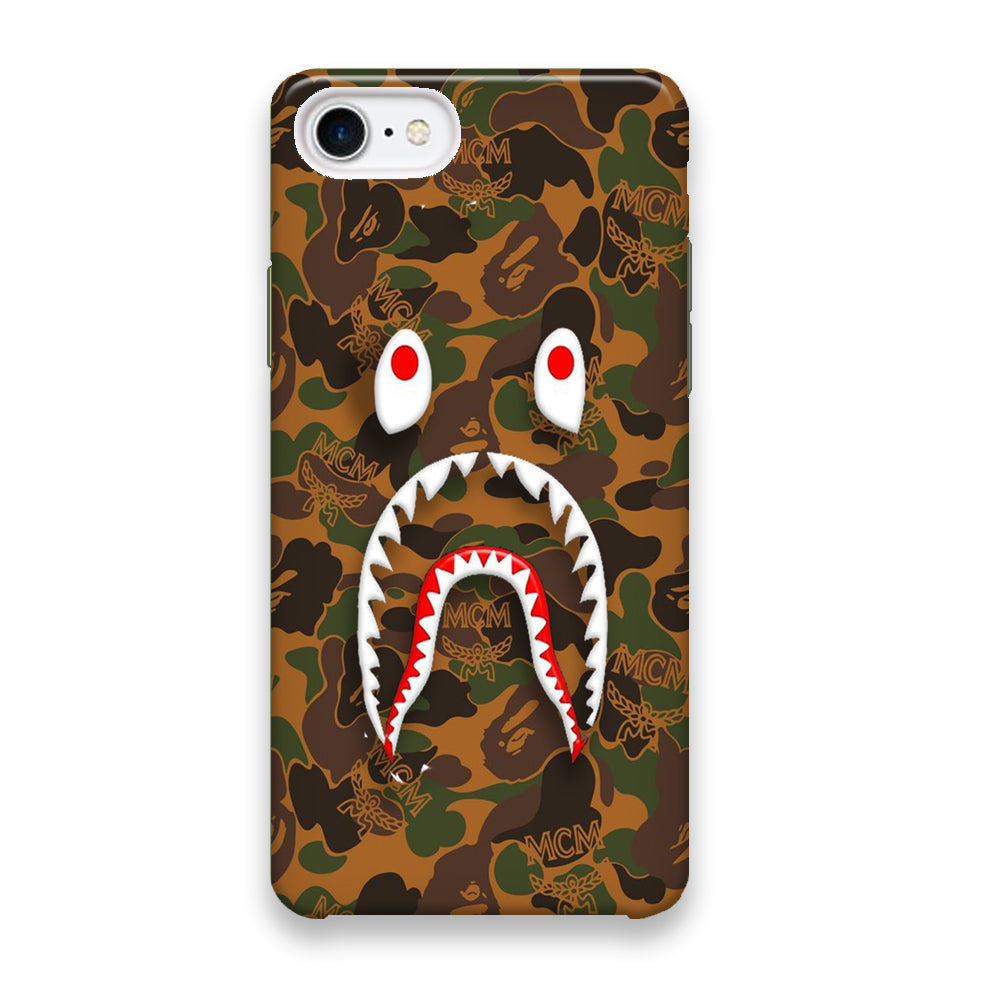 Bape Brown Camo iPhone 8 Case