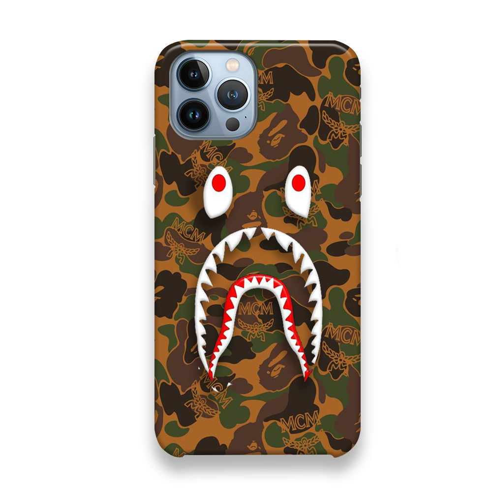 Bape Brown Camo iPhone 13 Case