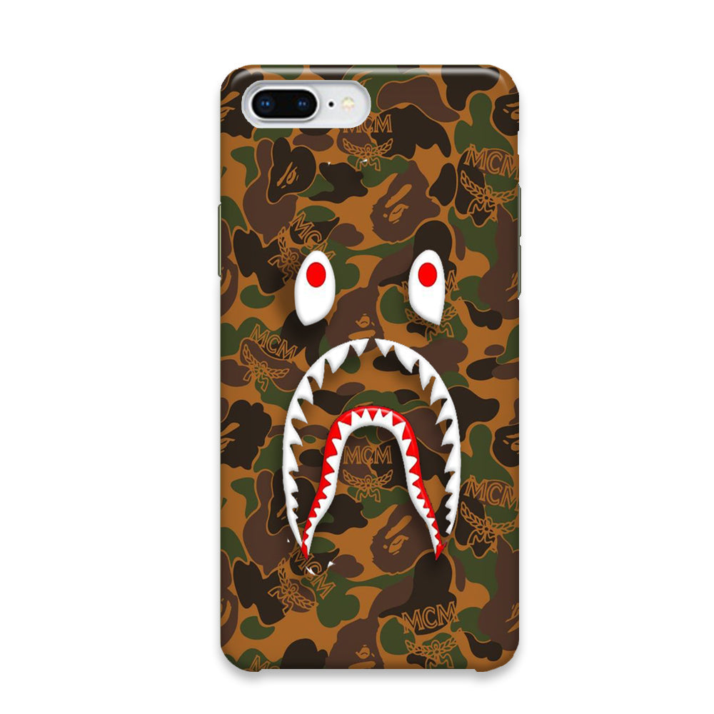 Bape Brown Camo iPhone 7 Plus Case