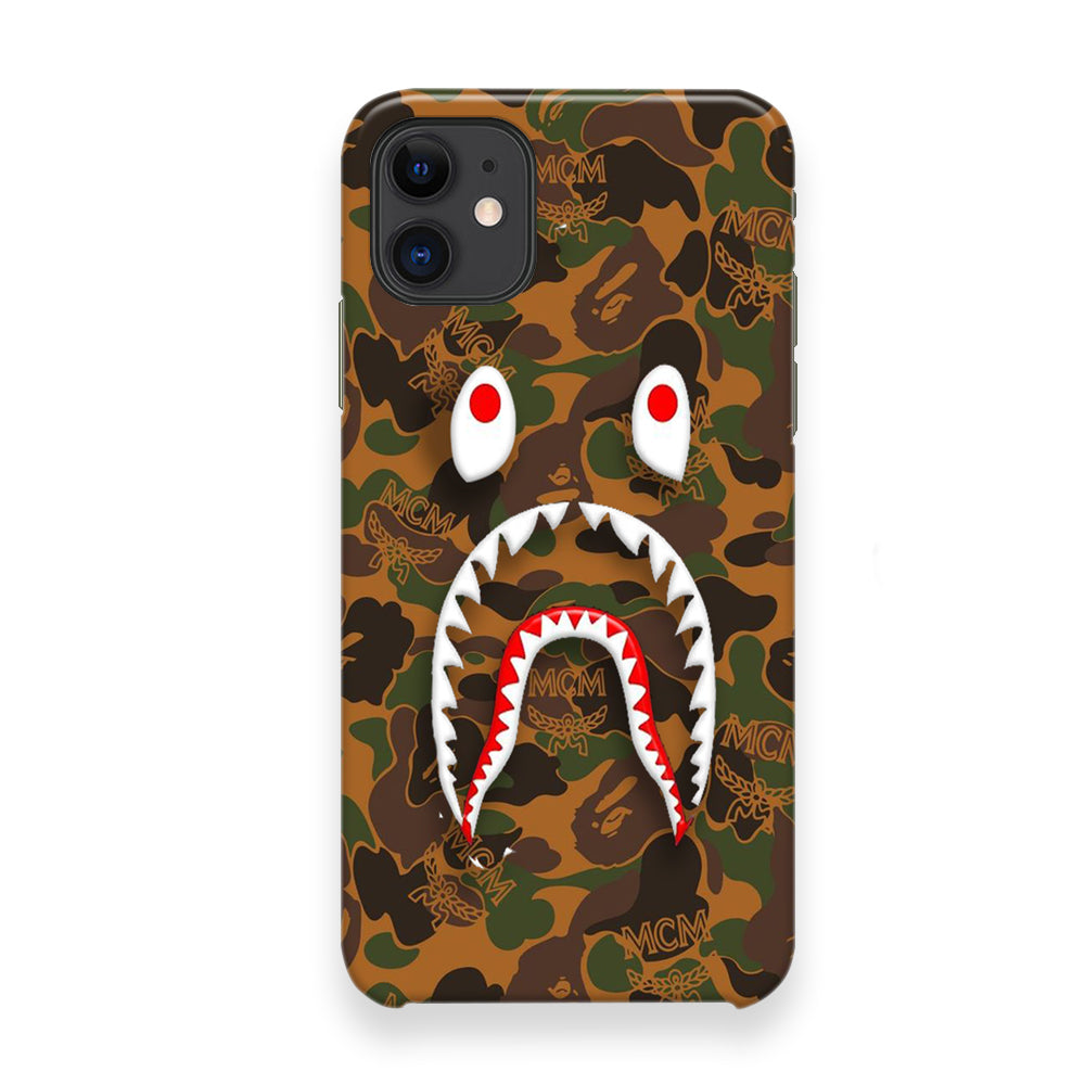 Bape Brown Camo iPhone 12 Case