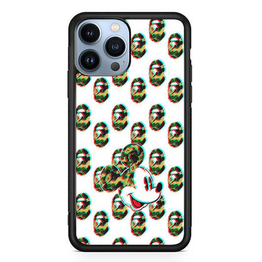 Bape Mickey Mouse iPhone 13 Pro Max Case