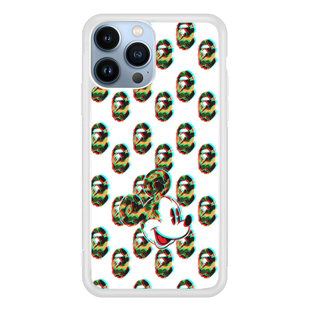 Bape Mickey Mouse iPhone 13 Pro Max Case