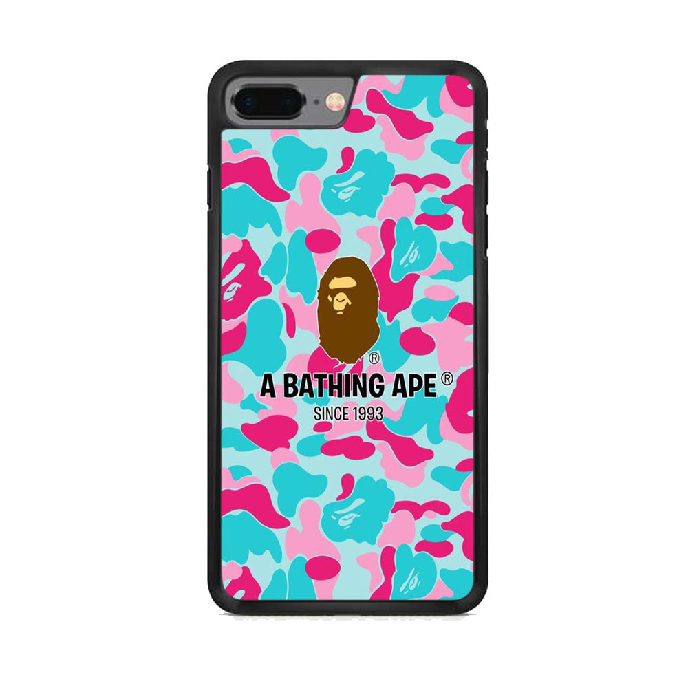 Bape Pattern Wall iPhone 8 Plus Case