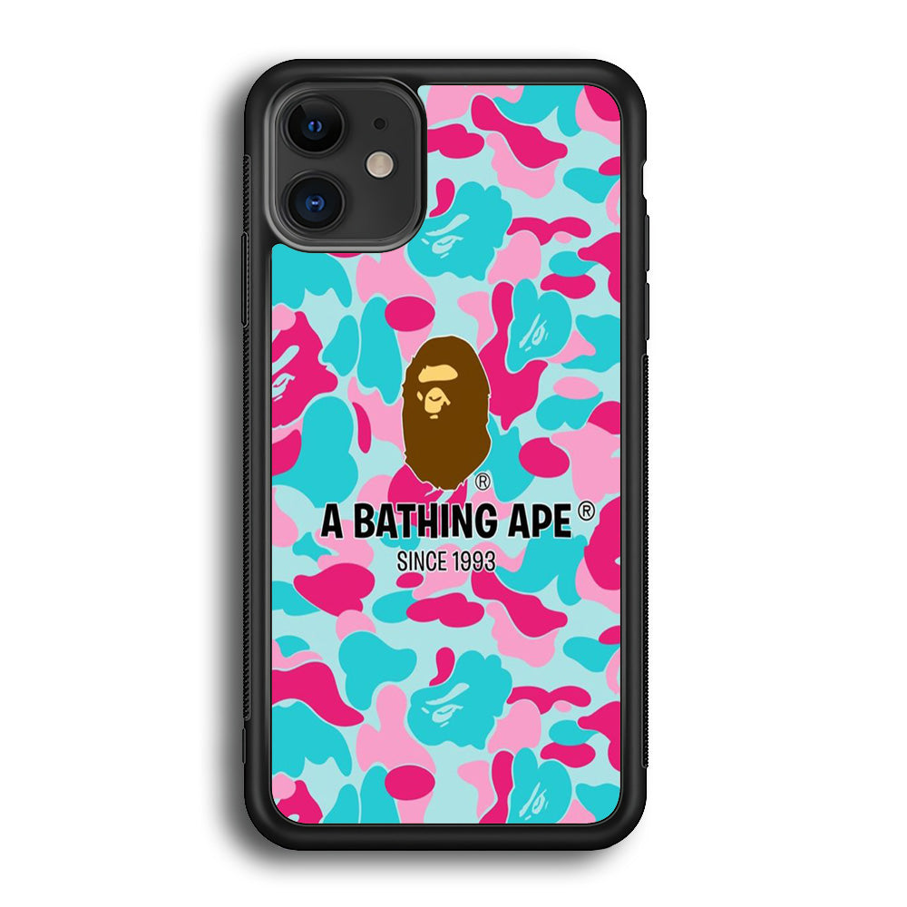 Bape Pattern Wall iPhone 12 Case