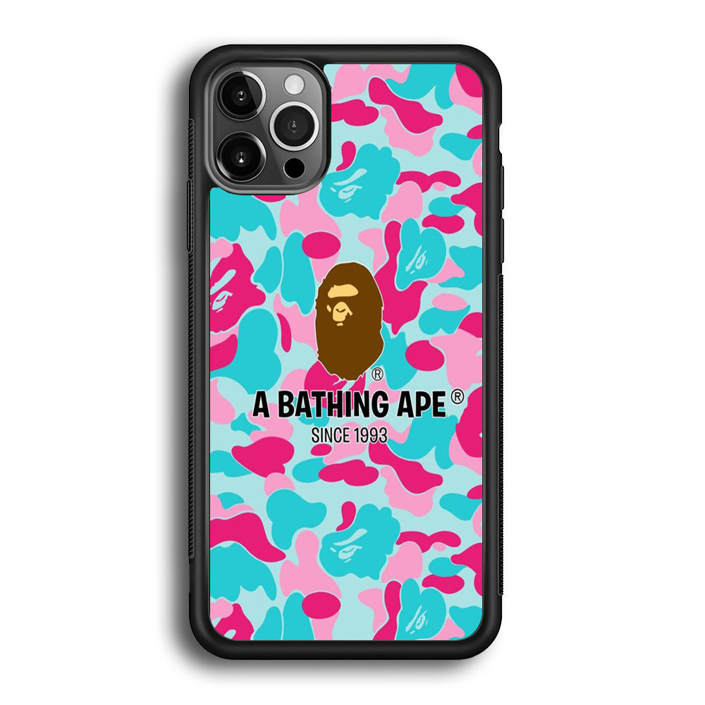 Bape Pattern Wall iPhone 12 Pro Max Case