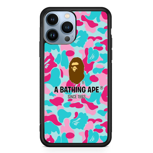 Bape Pattern Wall iPhone 13 Pro Case