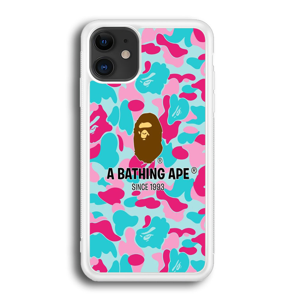 Bape Pattern Wall iPhone 12 Case