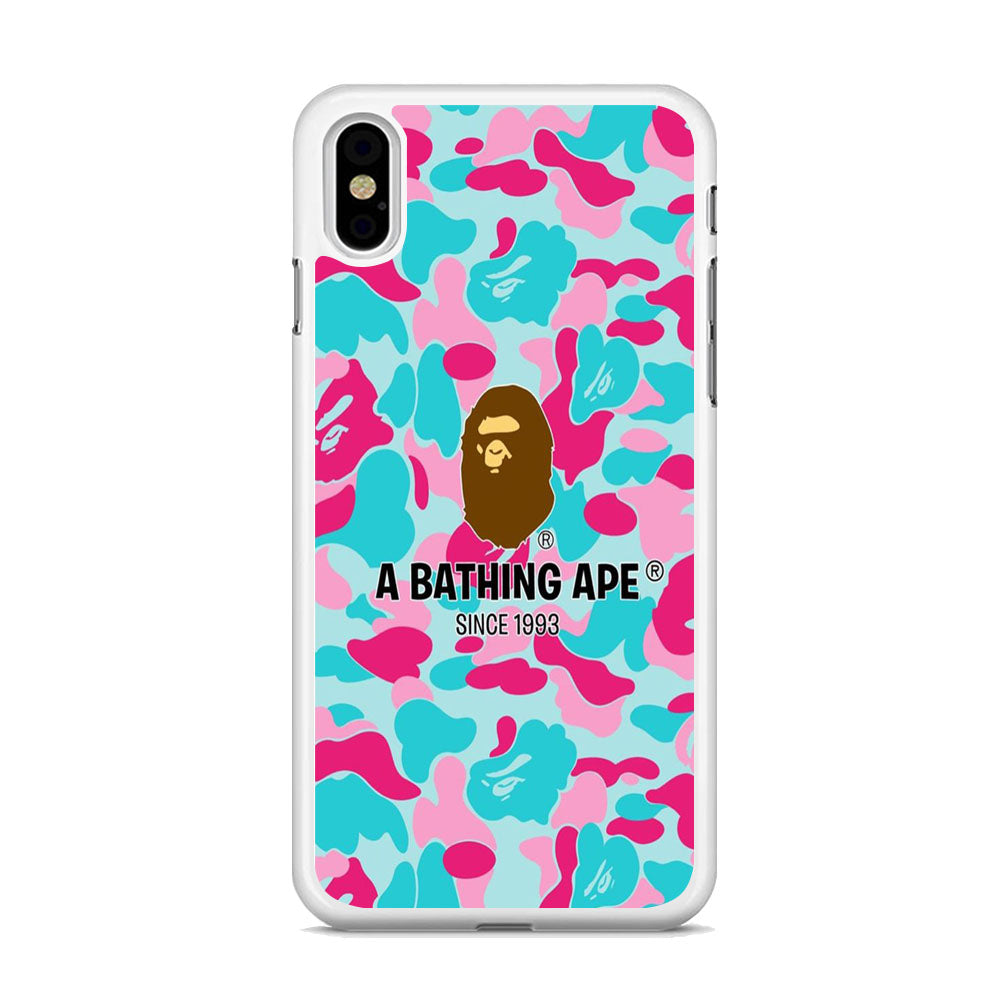 Bape Pattern Wall iPhone X Case