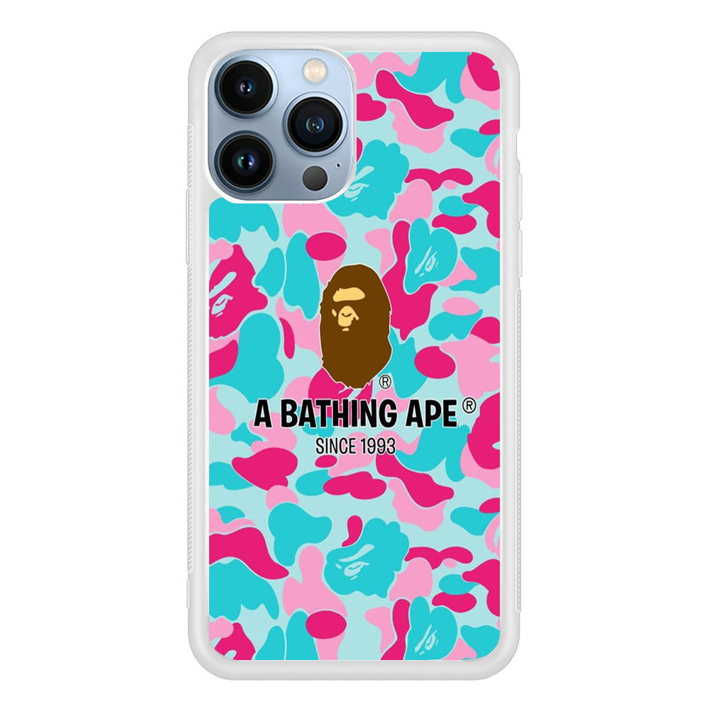 Bape Pattern Wall iPhone 13 Pro Max Case