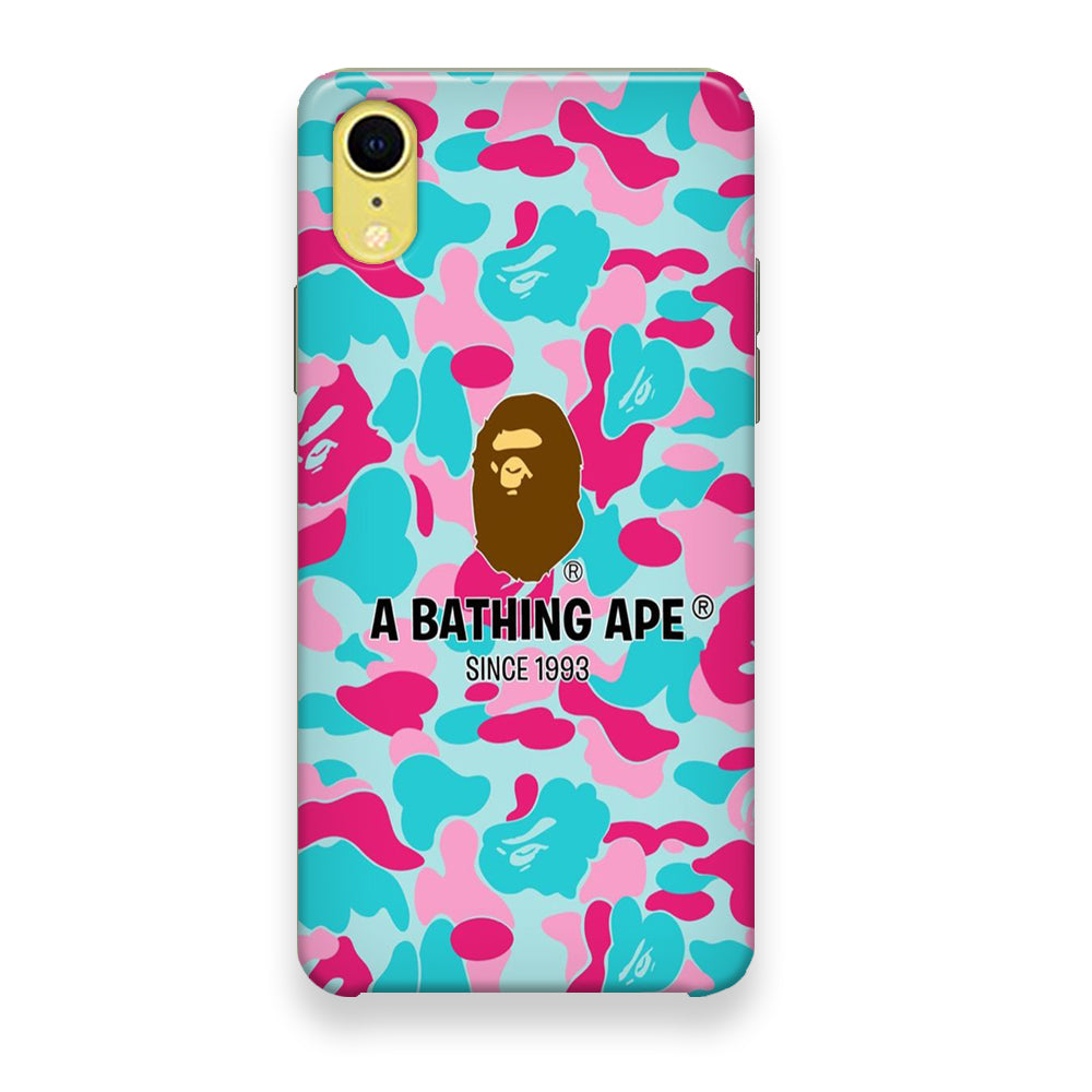 Bape Pattern Wall iPhone XR Case