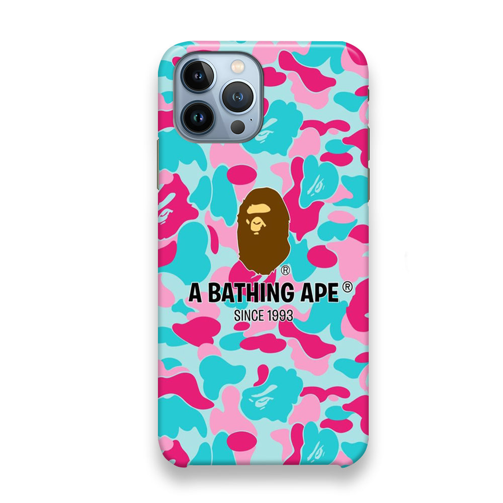 Bape Pattern Wall iPhone 13 Pro Max Case