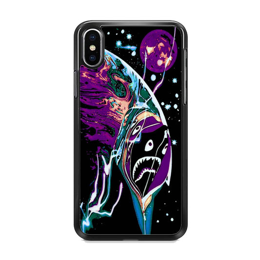 Bape Purple Earth iPhone X Case