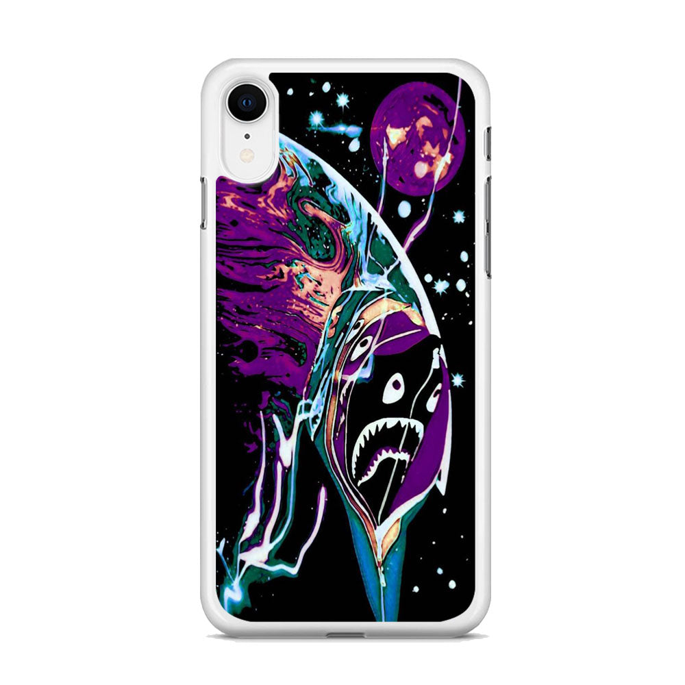 Bape Purple Earth iPhone XR Case