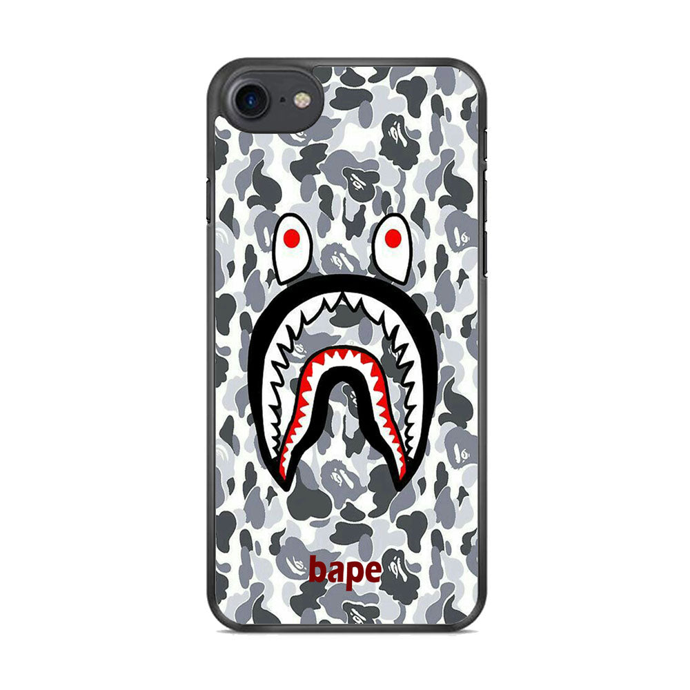 Bape White Camo iPhone 8 Case