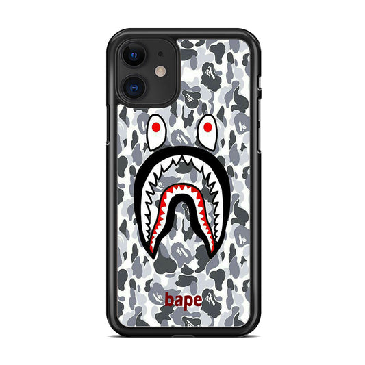 Bape White Camo iPhone 11 Case