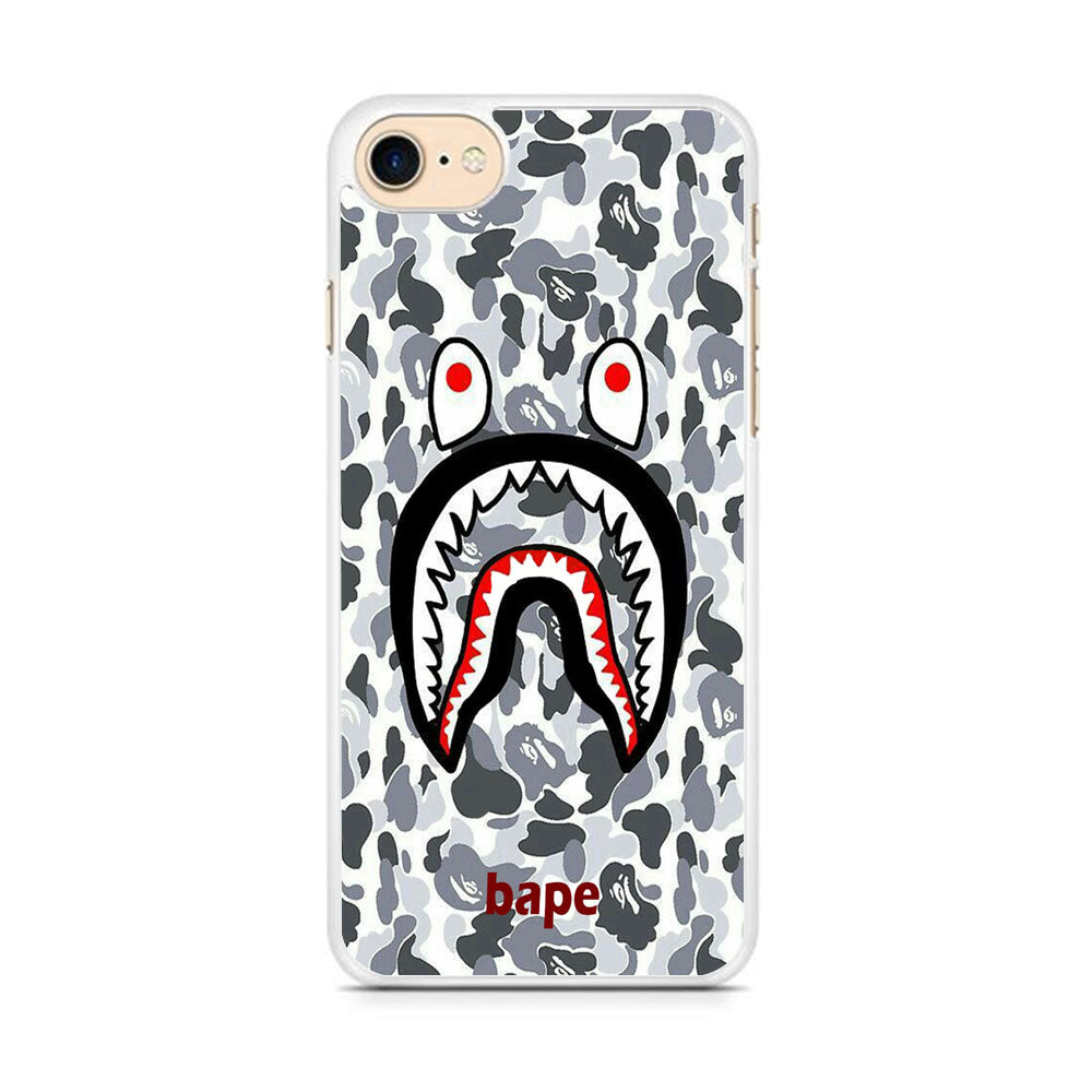 Bape White Camo iPhone 7 Case