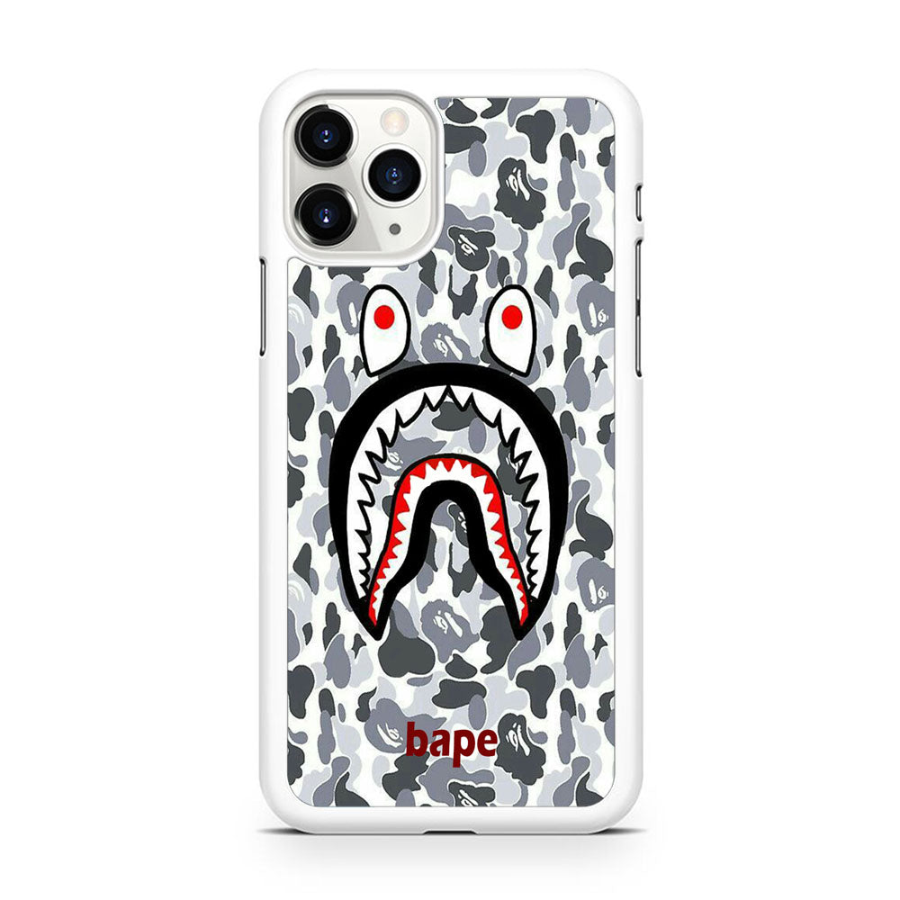 Bape White Camo iPhone 11 Pro Case