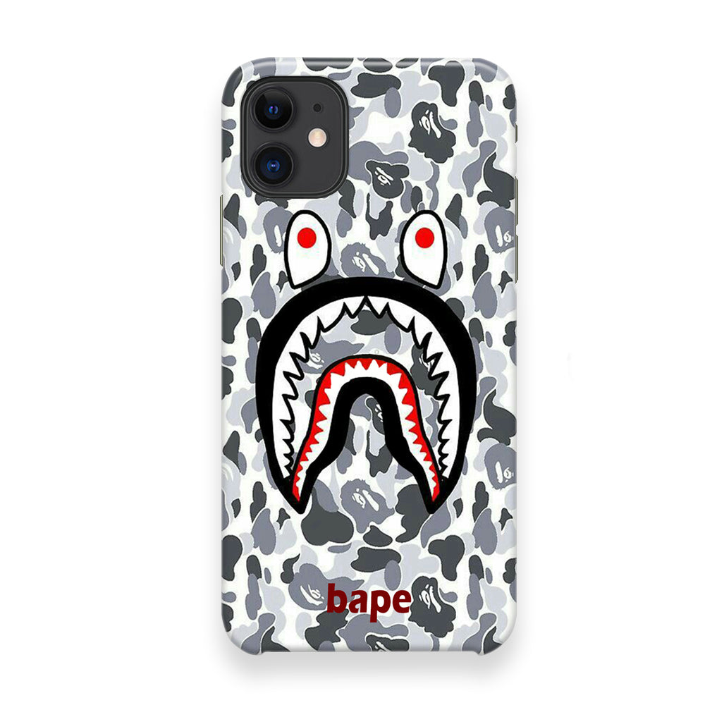 Bape White Camo iPhone 12 Case