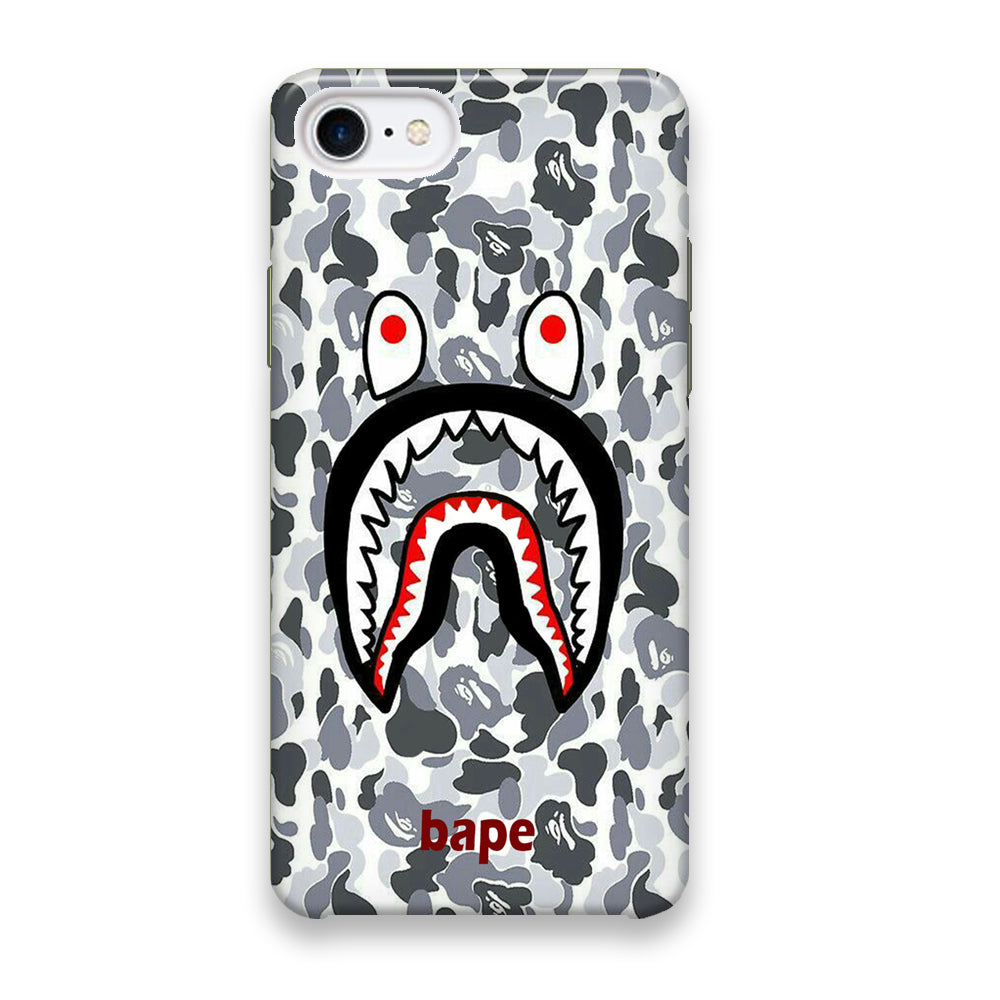 Bape White Camo iPhone 7 Case