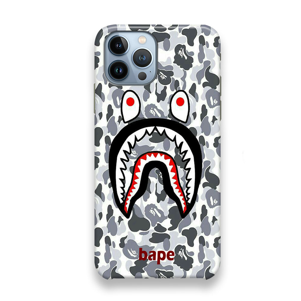 Bape White Camo iPhone 13 Pro Max Case