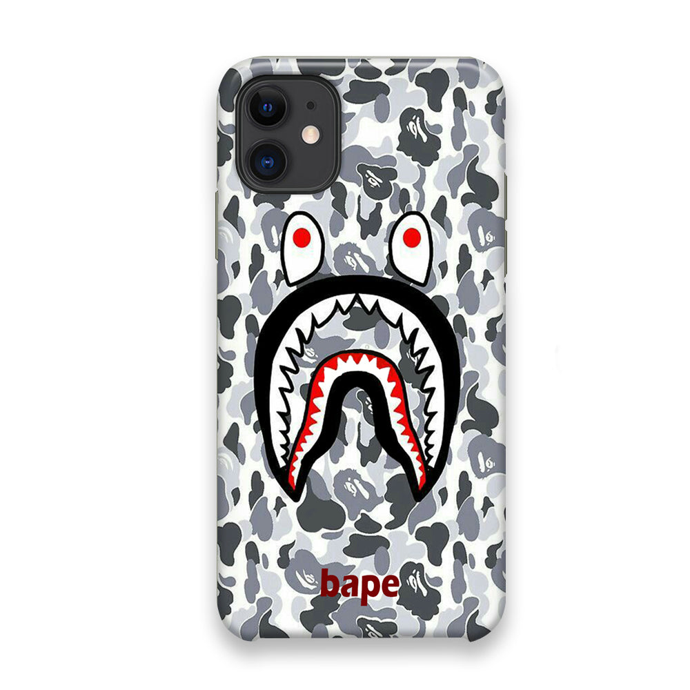 Bape White Camo iPhone 11 Case