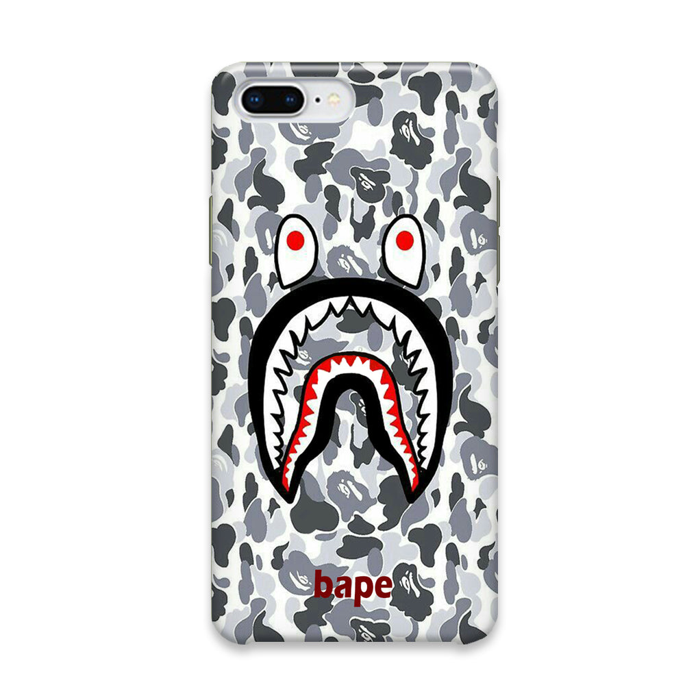 Bape White Camo iPhone 7 Plus Case