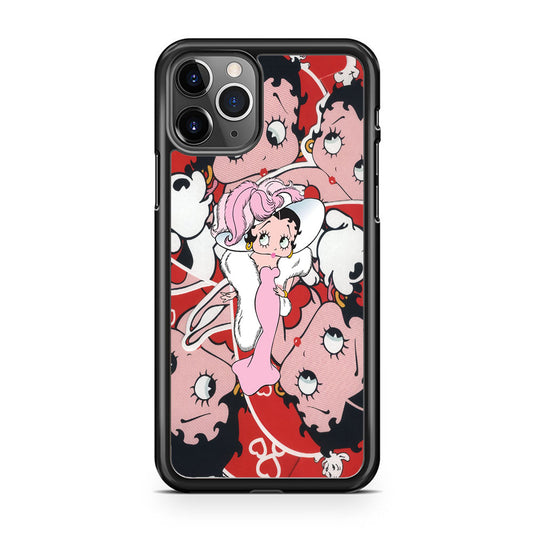 Betty Boop Cute Pattern iPhone 11 Pro Max Case