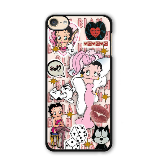 Betty Boop Girly Collage iPod Touch 6 Case