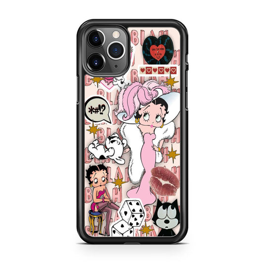 Betty Boop Girly Collage iPhone 11 Pro Max Case