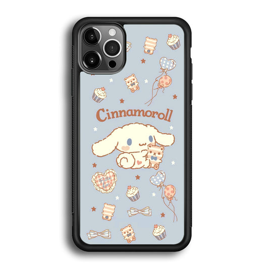 Cinnamoroll Blue Cake Wallpaper iPhone 12 Pro Max Case