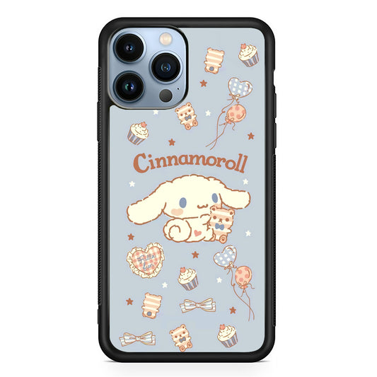 Cinnamoroll Blue Cake Wallpaper iPhone 13 Pro Case