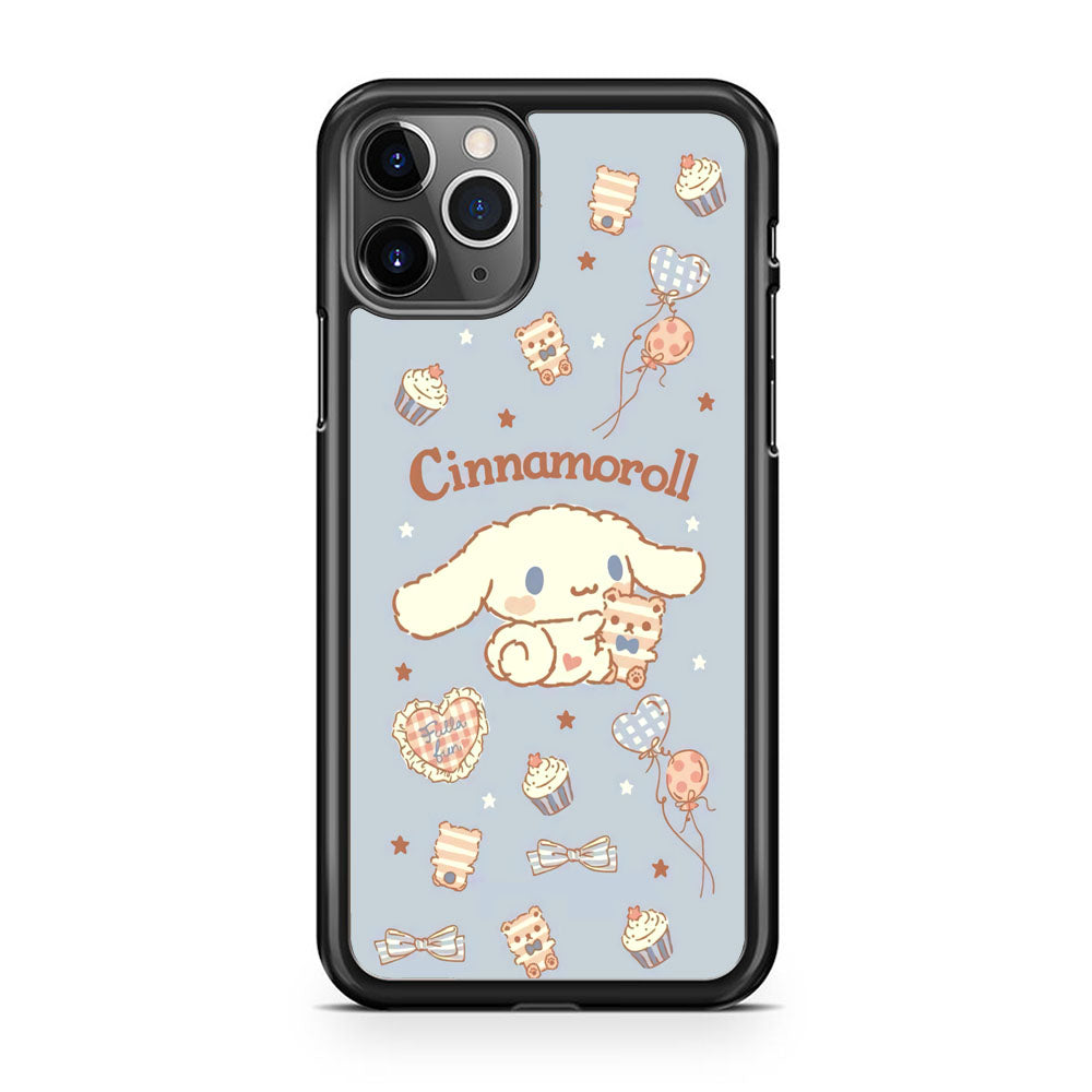 Cinnamoroll Blue Cake Wallpaper iPhone 11 Pro Case