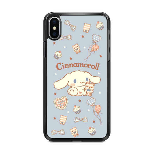 Cinnamoroll Blue Cake Wallpaper iPhone Xs Max Case