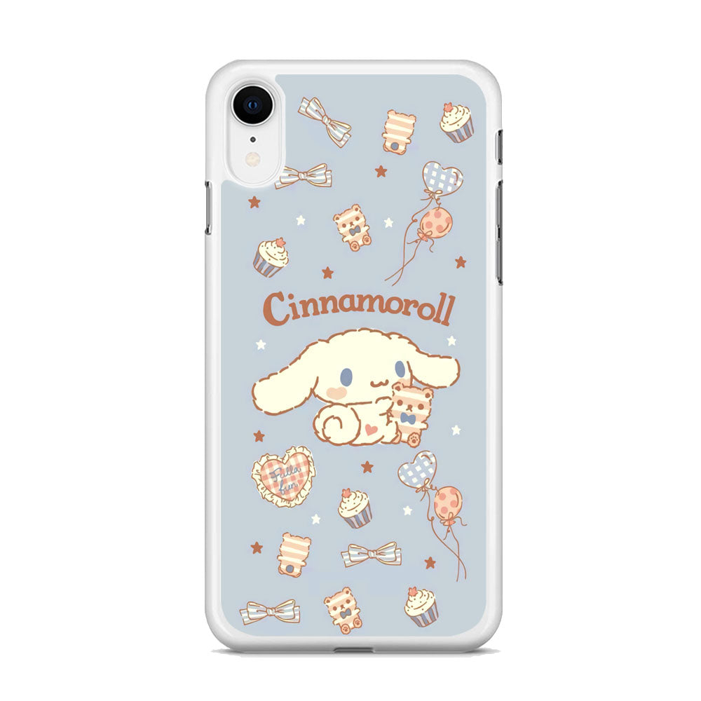 Cinnamoroll Blue Cake Wallpaper iPhone XR Case