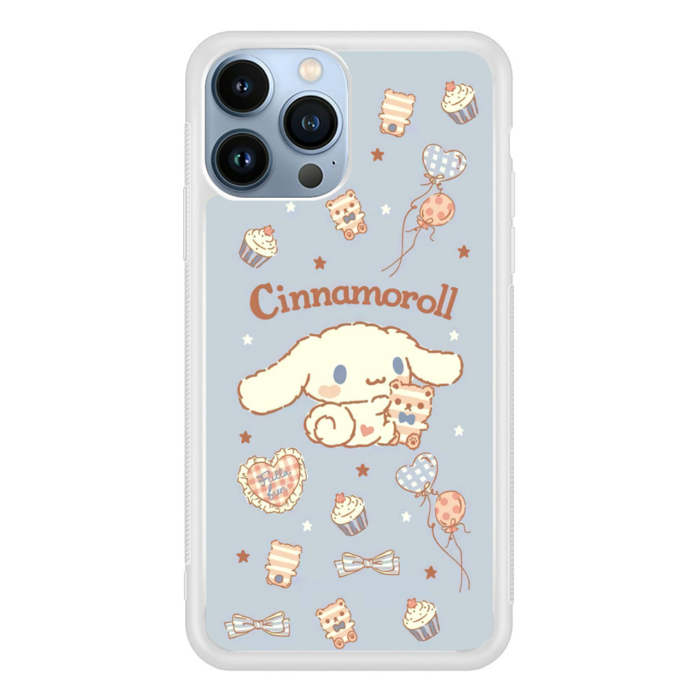 Cinnamoroll Blue Cake Wallpaper iPhone 13 Pro Case