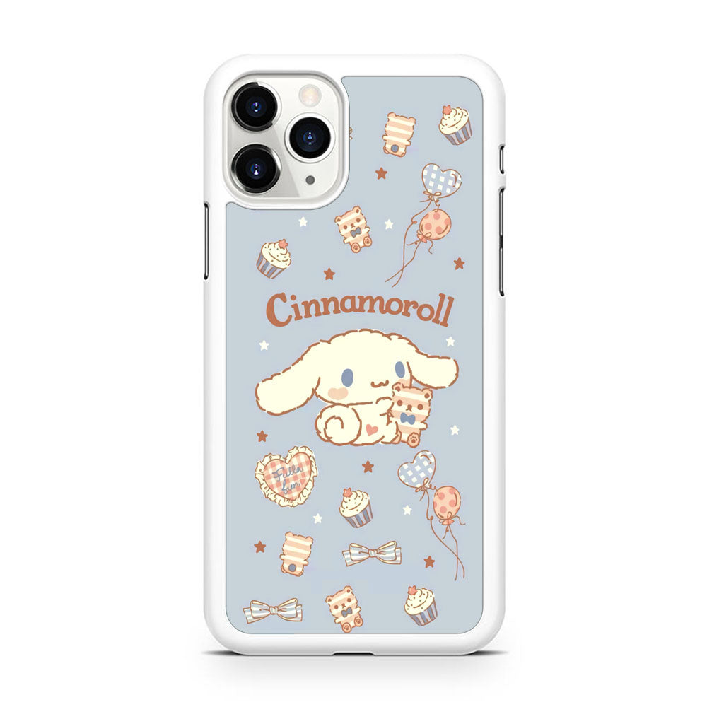 Cinnamoroll Blue Cake Wallpaper iPhone 11 Pro Case