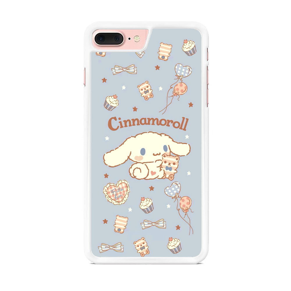 Cinnamoroll Blue Cake Wallpaper iPhone 7 Plus Case