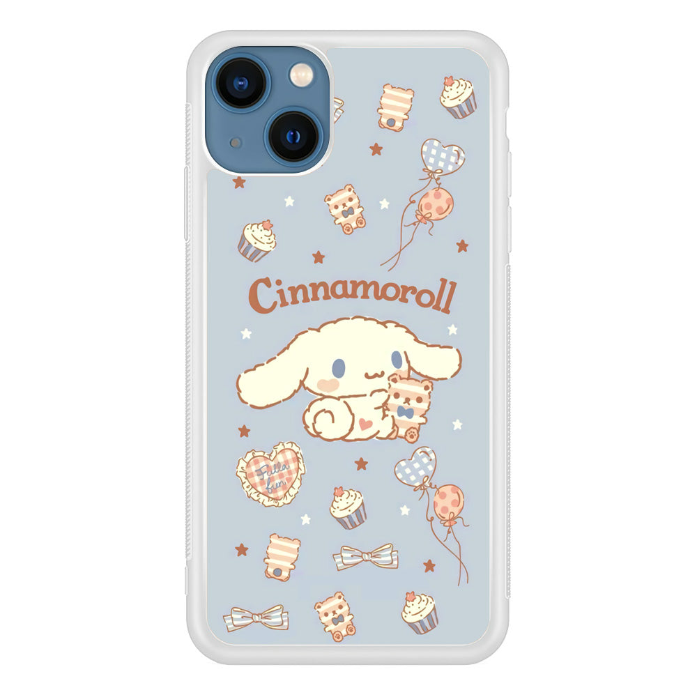 Cinnamoroll Blue Cake Wallpaper iPhone 13 Case