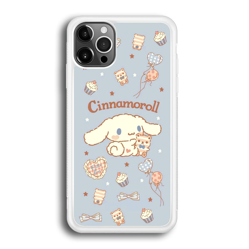 Cinnamoroll Blue Cake Wallpaper iPhone 12 Pro Max Case