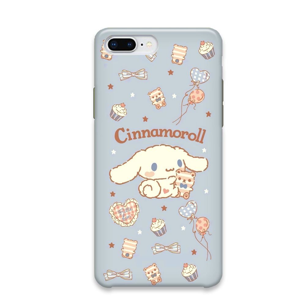 Cinnamoroll Blue Cake Wallpaper iPhone 8 Plus Case