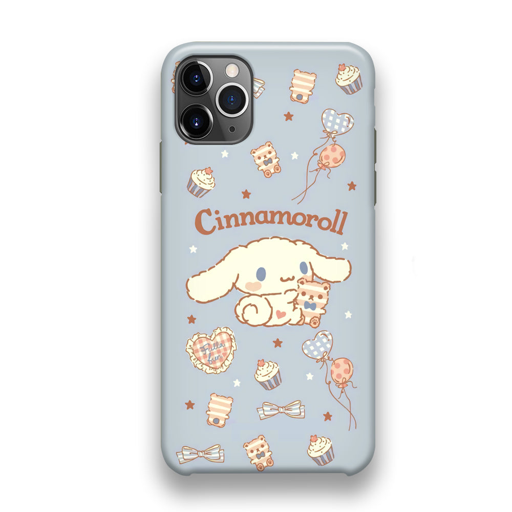 Cinnamoroll Blue Cake Wallpaper iPhone 11 Pro Case