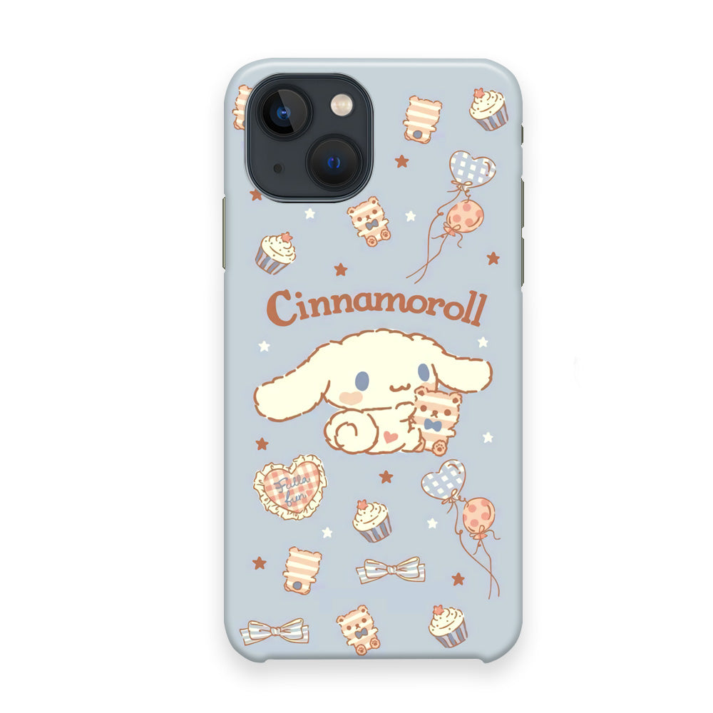 Cinnamoroll Blue Cake Wallpaper iPhone 13 Case